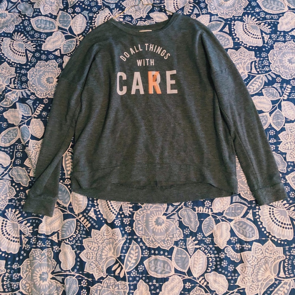 ☆ Do All Things With Care/Cake Long Sleeve Shirt ☆